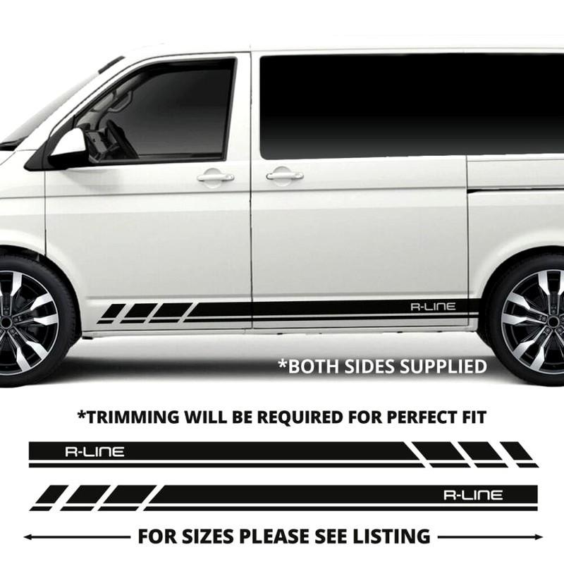 Car and Van Vinyls – VW Line Side Stripe Decal